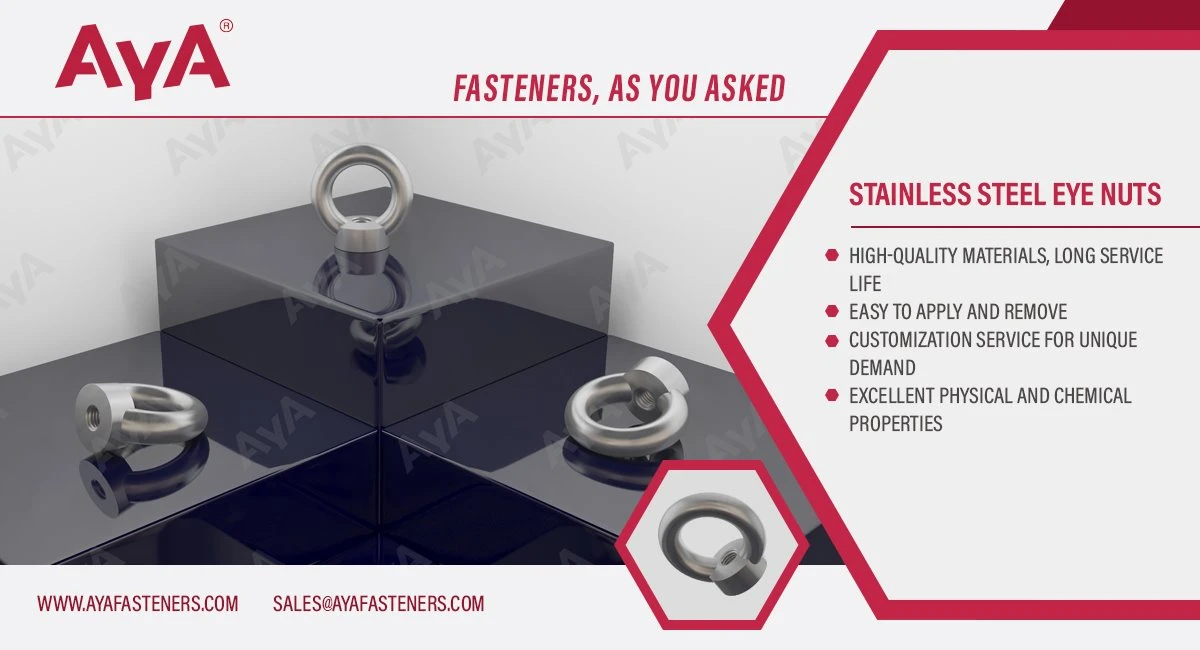 Stainless Steel Eye Nut-advantages Stainless Steel Eye Nut-advantages